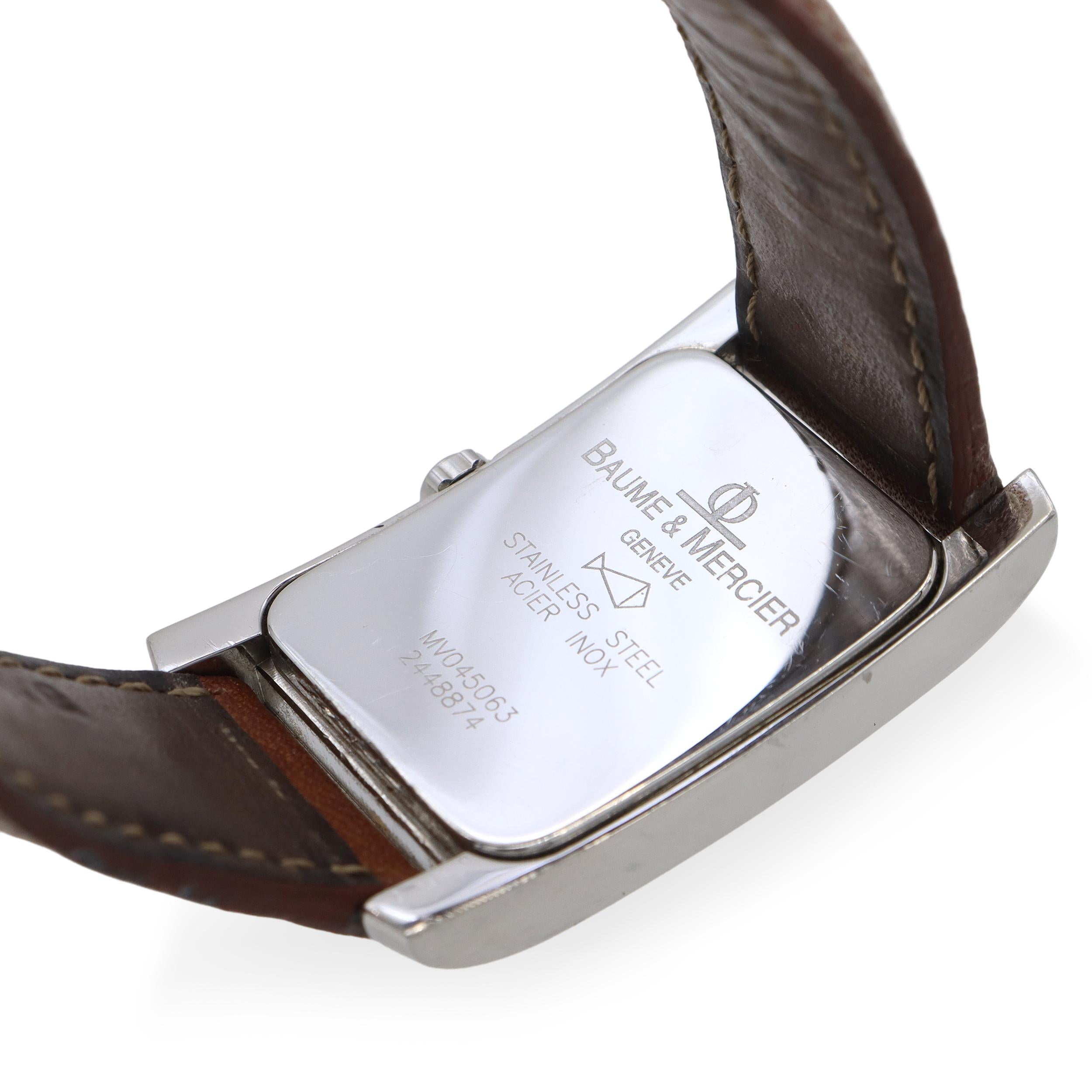 Baume & Mercier Hampton Stainless Steel Quartz Watch Ref. MV045063