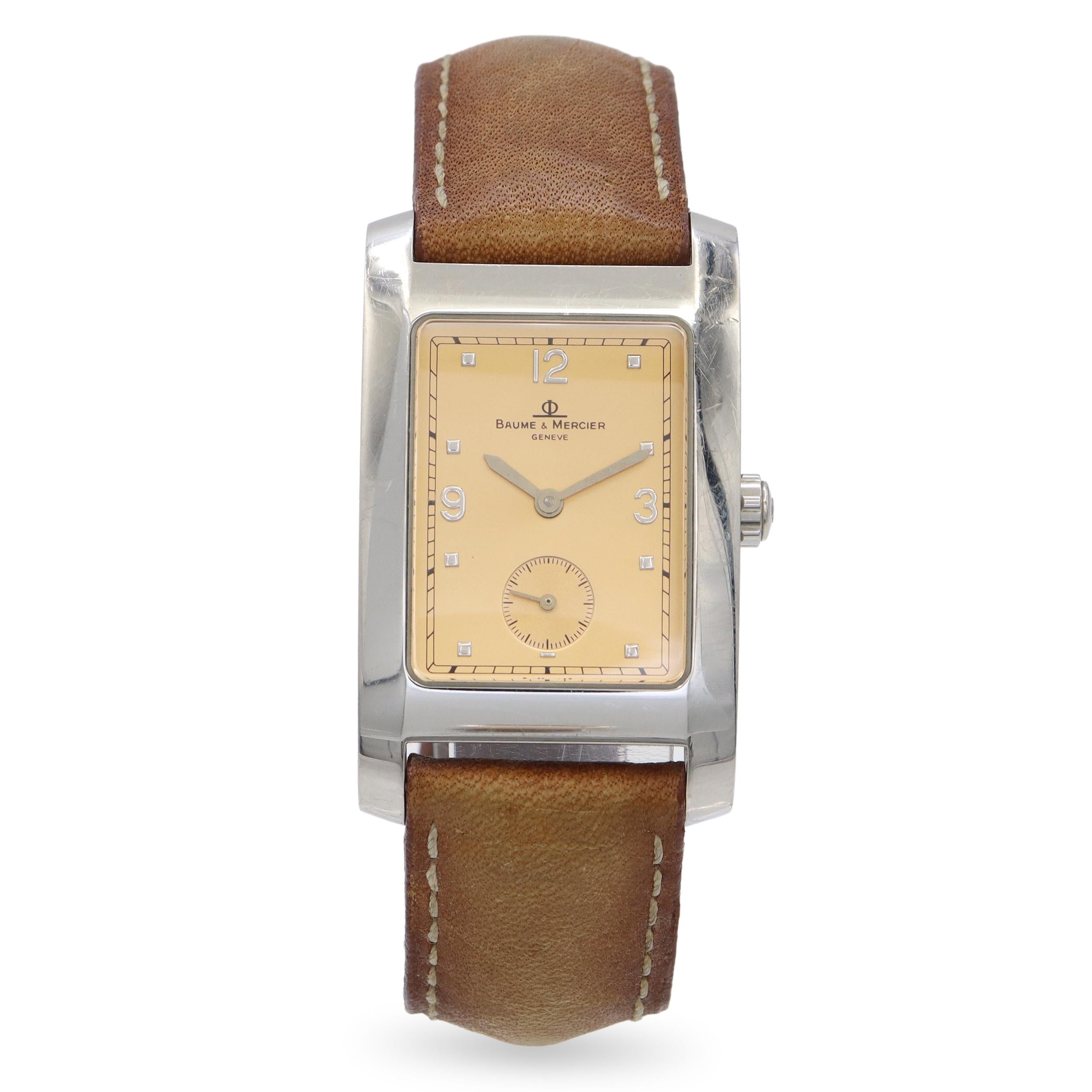 Baume & Mercier Hampton Stainless Steel Quartz Watch Ref. MV045063