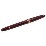Montblanc Meisterstück Classique Bordeaux Burgundy Gold Trim Rollerball Pen