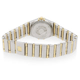Omega Constellation Two Tone Diamond Bezel Quartz Ladies Watch