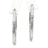 John Hardy Sterling Silver Bamboo Hoop Earrings & Bracelet Set