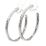 John Hardy Sterling Silver Bamboo Hoop Earrings & Bracelet Set