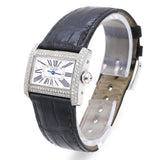 Cartier Tank Divan Stainless Steel and Diamond Quartz Watch Ref. 2599