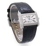 Cartier Tank Divan Stainless Steel and Diamond Quartz Watch Ref. 2599