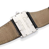 Cartier Tank Divan Stainless Steel and Diamond Quartz Watch Ref. 2599