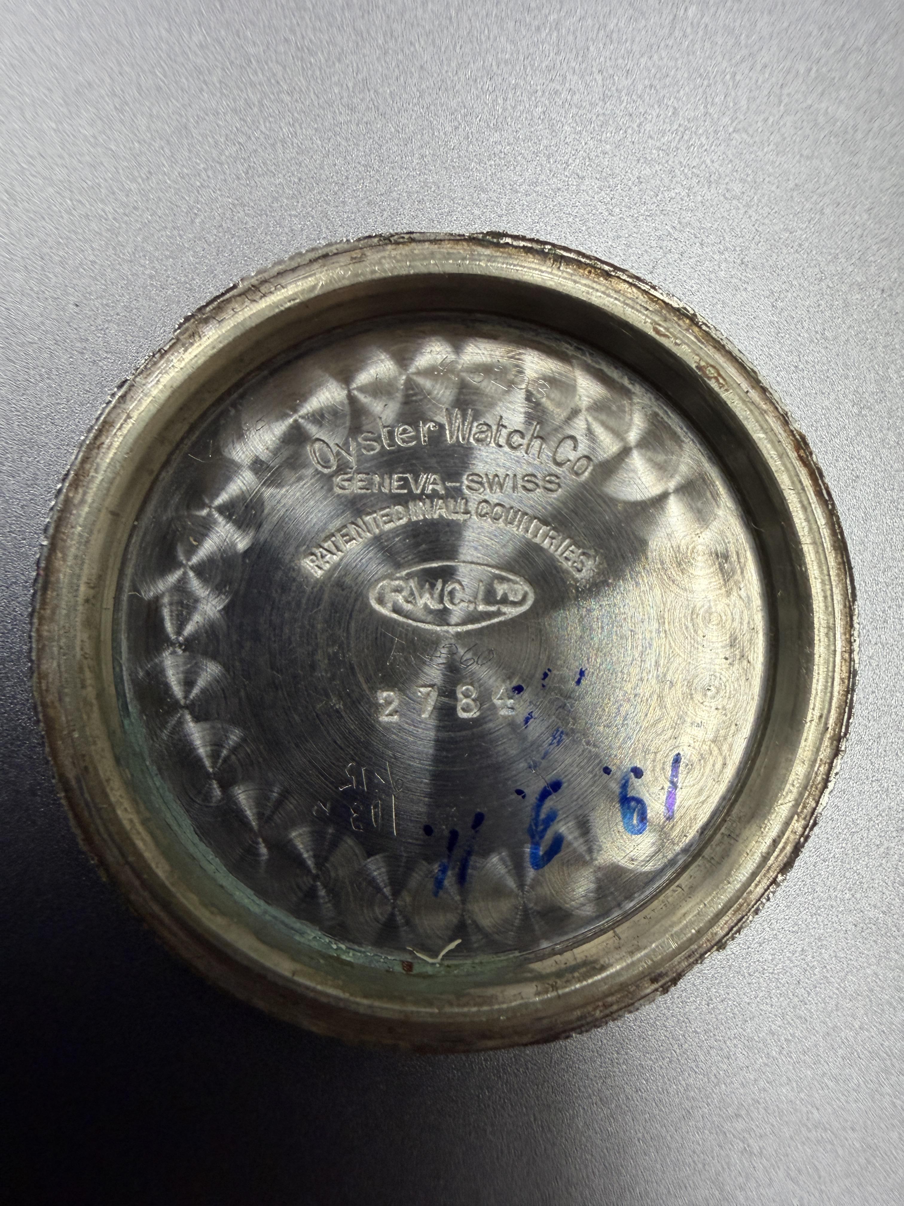 Vintage Oyster Watch Co.Stainless Steel Hand Wind Men’s Watch