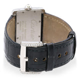 Cartier Tank Divan Stainless Steel and Diamond Quartz Watch Ref. 2599