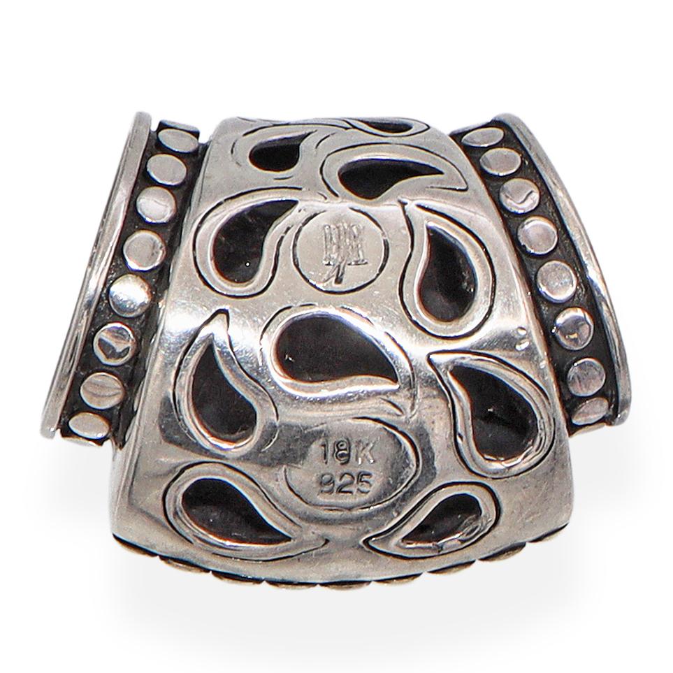 John Hardy 18K Gold & Sterling Silver Dot Collection Enhancer Pendant