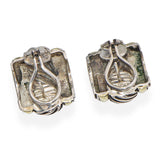 David Yurman 14K Gold & Sterling Silver Cable Omega Back Earrings