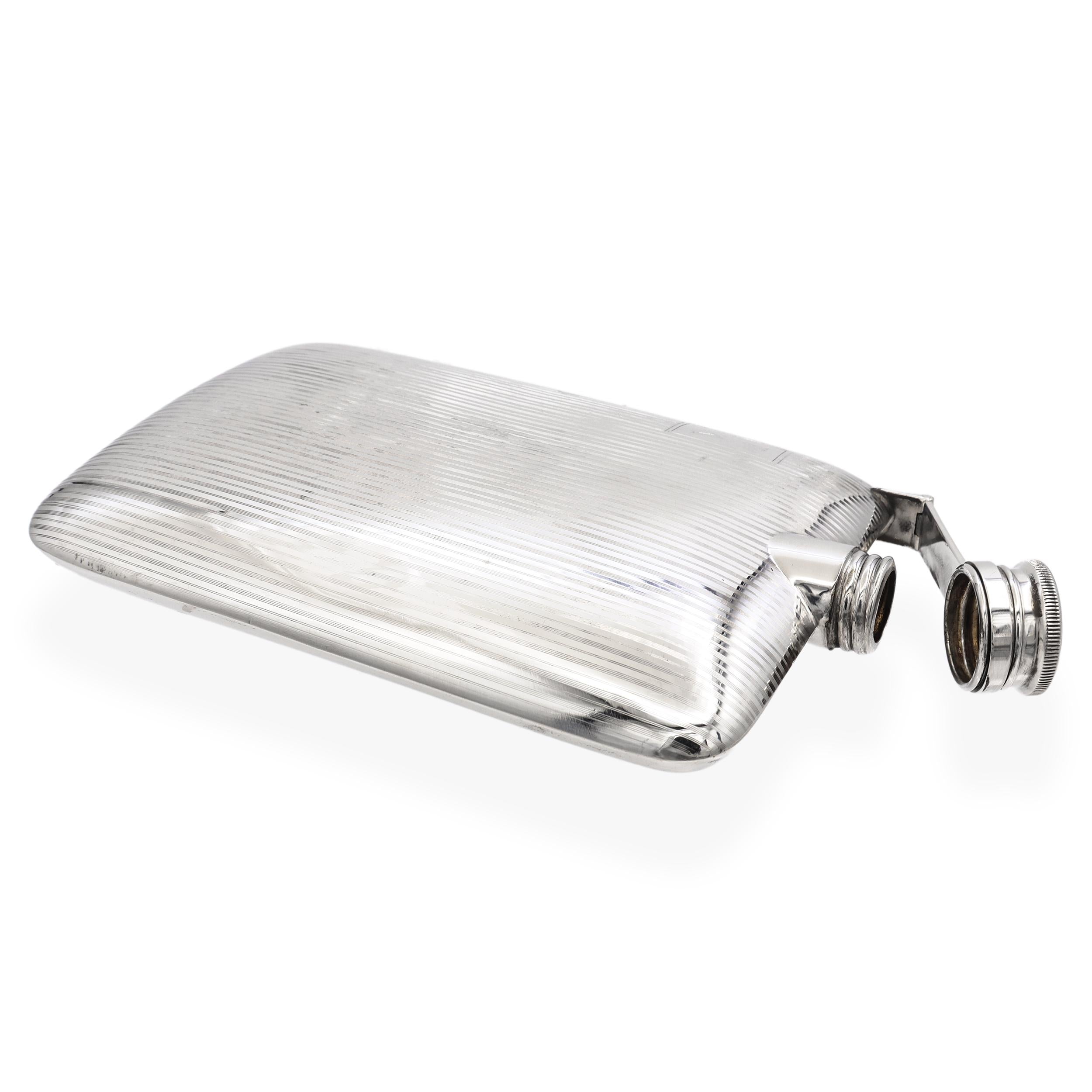 Vintage International Sterling Silver 3/4 Pint Flask