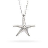 Tiffany & Co. Elsa Peretti Sterling Silver Starfish Necklace