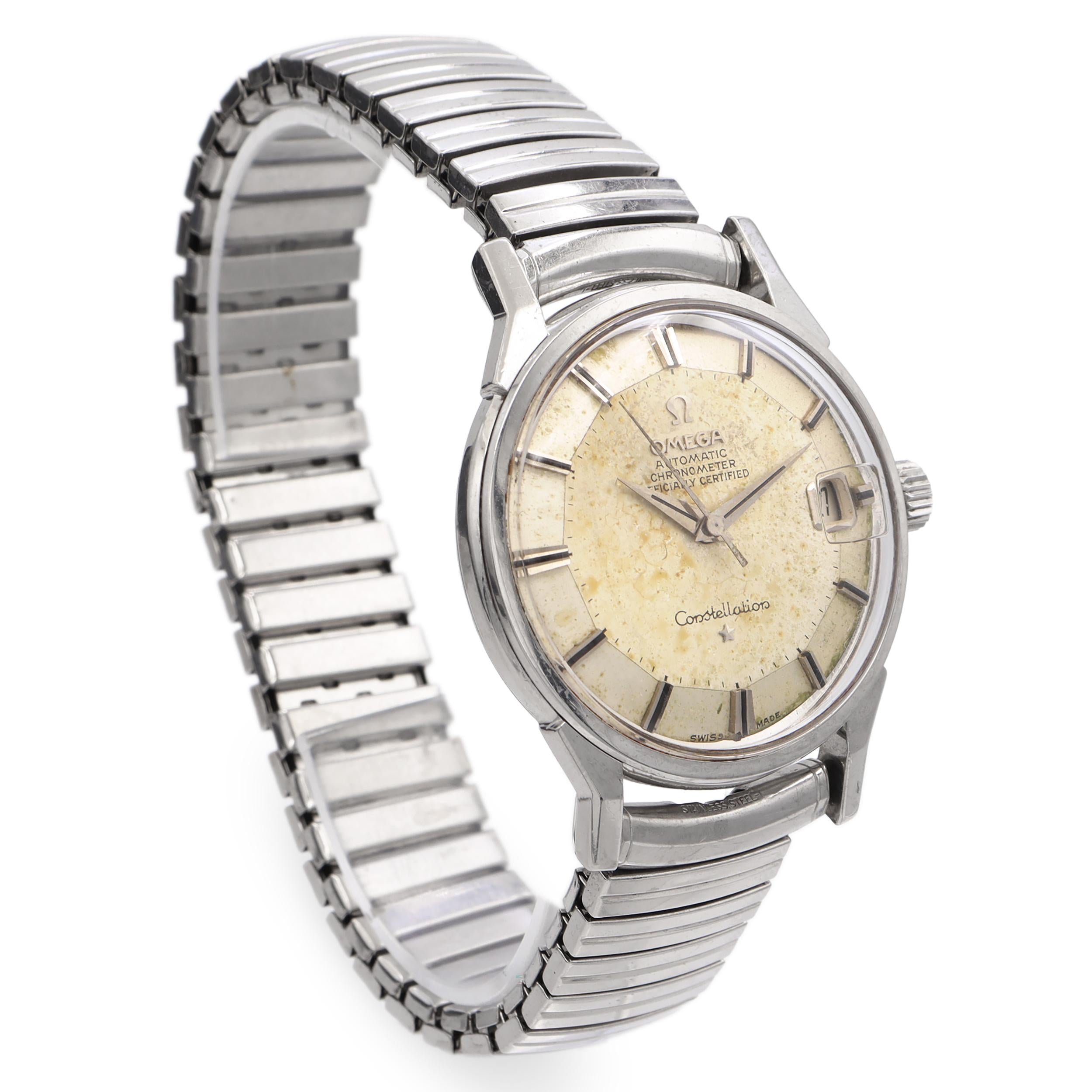Vintage 1963 Omega Constellation Automatic Men's Watch Ref 166.009