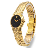 Movado Museum Gold-Plated Black Dial Quartz Women’s Watch Ref. 87.E4.1852