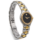 Movado Museum Diamond Bezel Black Dial Quartz Women’s Watch Ref. 85.A1.827.2S