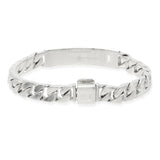 Tiffany & Co. Sterling Silver Curb Link ID Bracelet