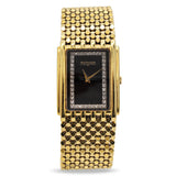 Wittnauer Gold-Tone Stainless Steel Black Dial Quartz Men’s Watch