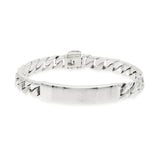 Tiffany & Co. Sterling Silver Curb Link ID Bracelet
