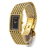 Wittnauer Gold-Tone Stainless Steel Black Dial Quartz Men’s Watch