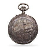 Antique Georges Favre-Jacot & Cie Sterling Silver Pocket Watch