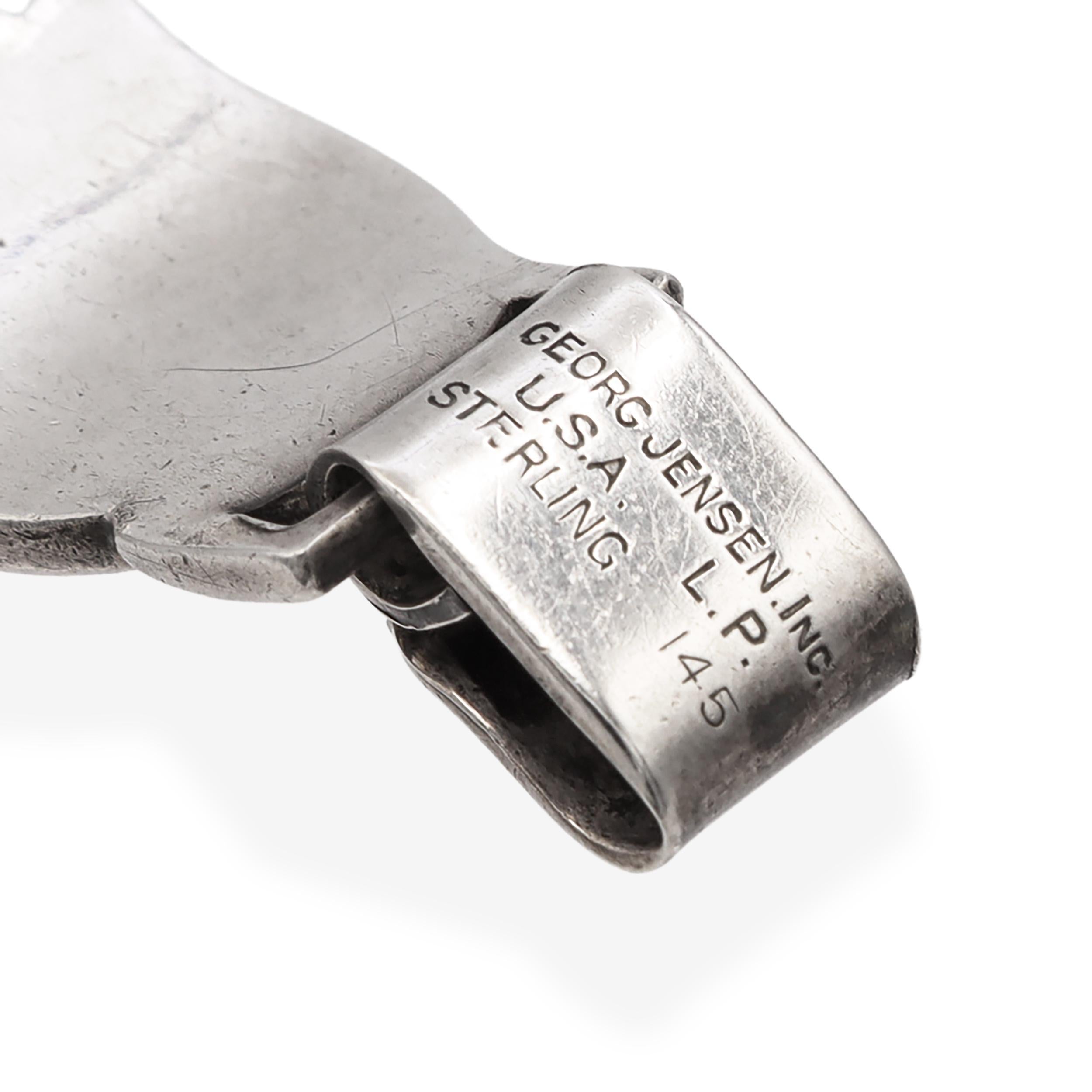 Vintage Georg Jensen Sterling Silver Tulip Bracelet