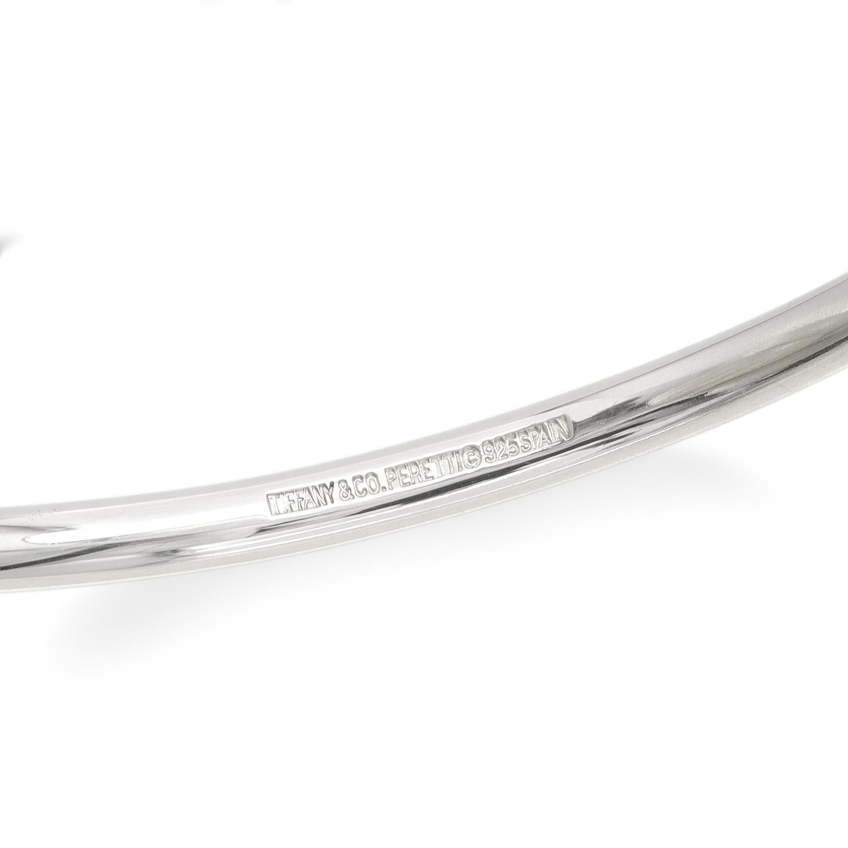 Tiffany & Co. Elsa Peretti Sterling Silver Snake Bangle Bracelet