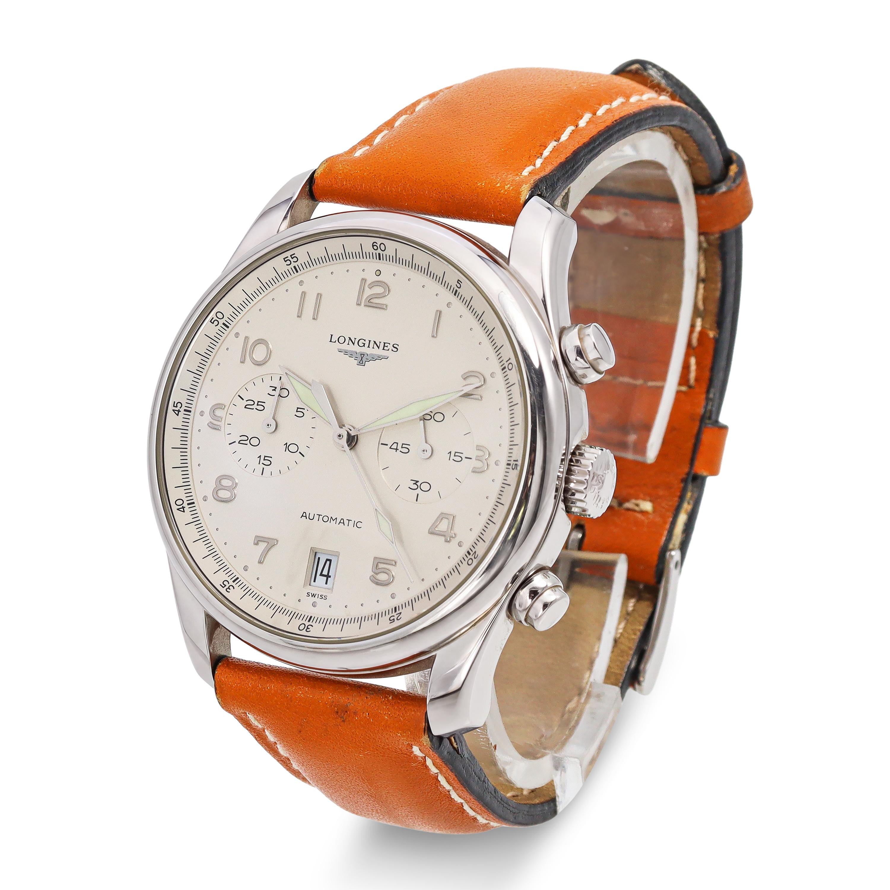 Longines Master AVIGATION Chronograph Automatic Men’s Watch Ref. L2.629.4