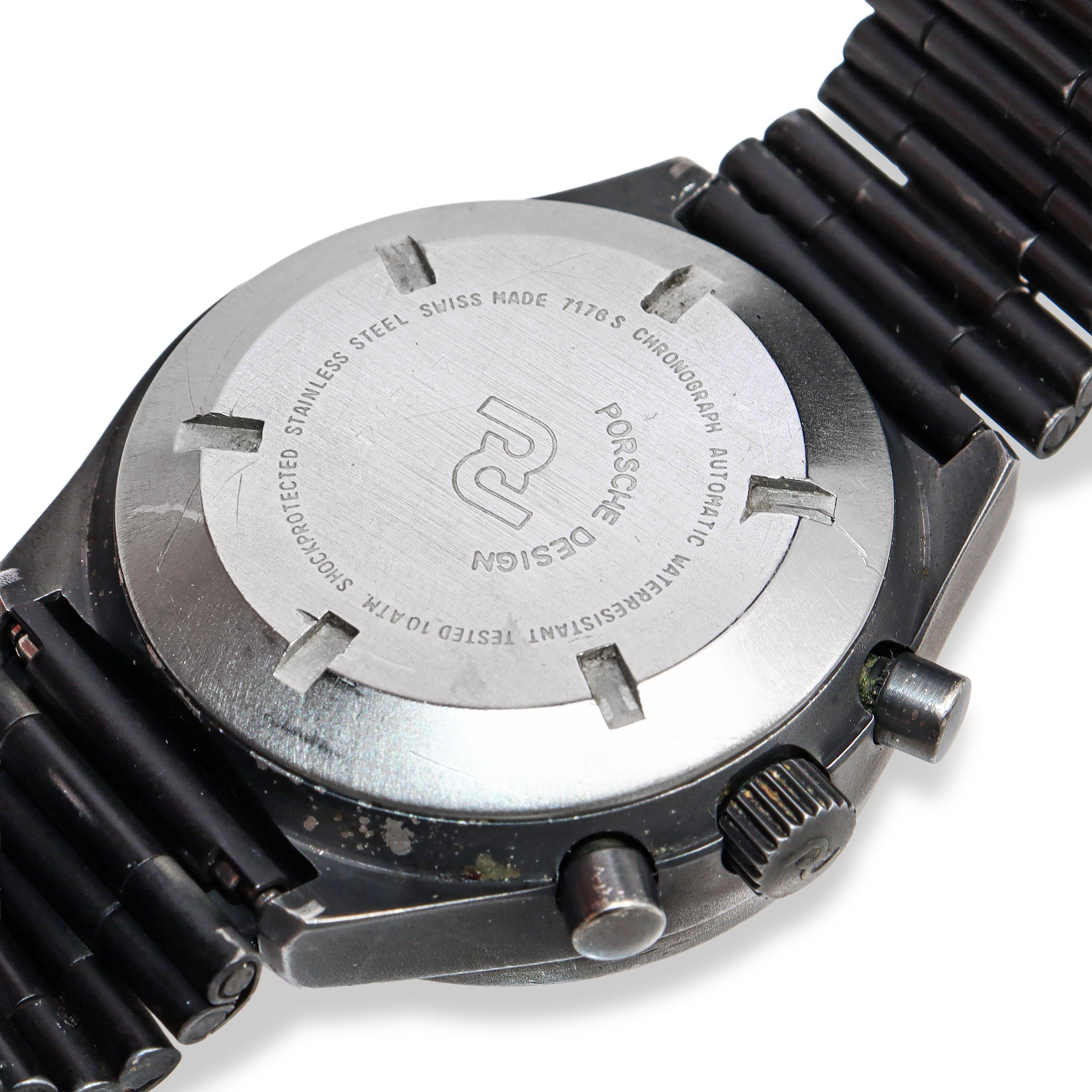 Vintage 1970s Porsche Design by Orfina PD01 Ref. 7176 “Top Gun” Mens Watch