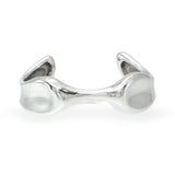Tiffany & Co. Elsa Peretti Sterling Silver Thumbprint Cuff Bracelet