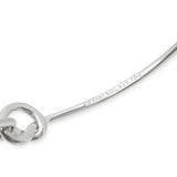 Tiffany & Co. 18k Yellow Gold Sterling Silver Love Knot Bangle Bracelet