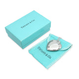 Tiffany & Co. Sterling Silver Puff Heart Pendant Necklace