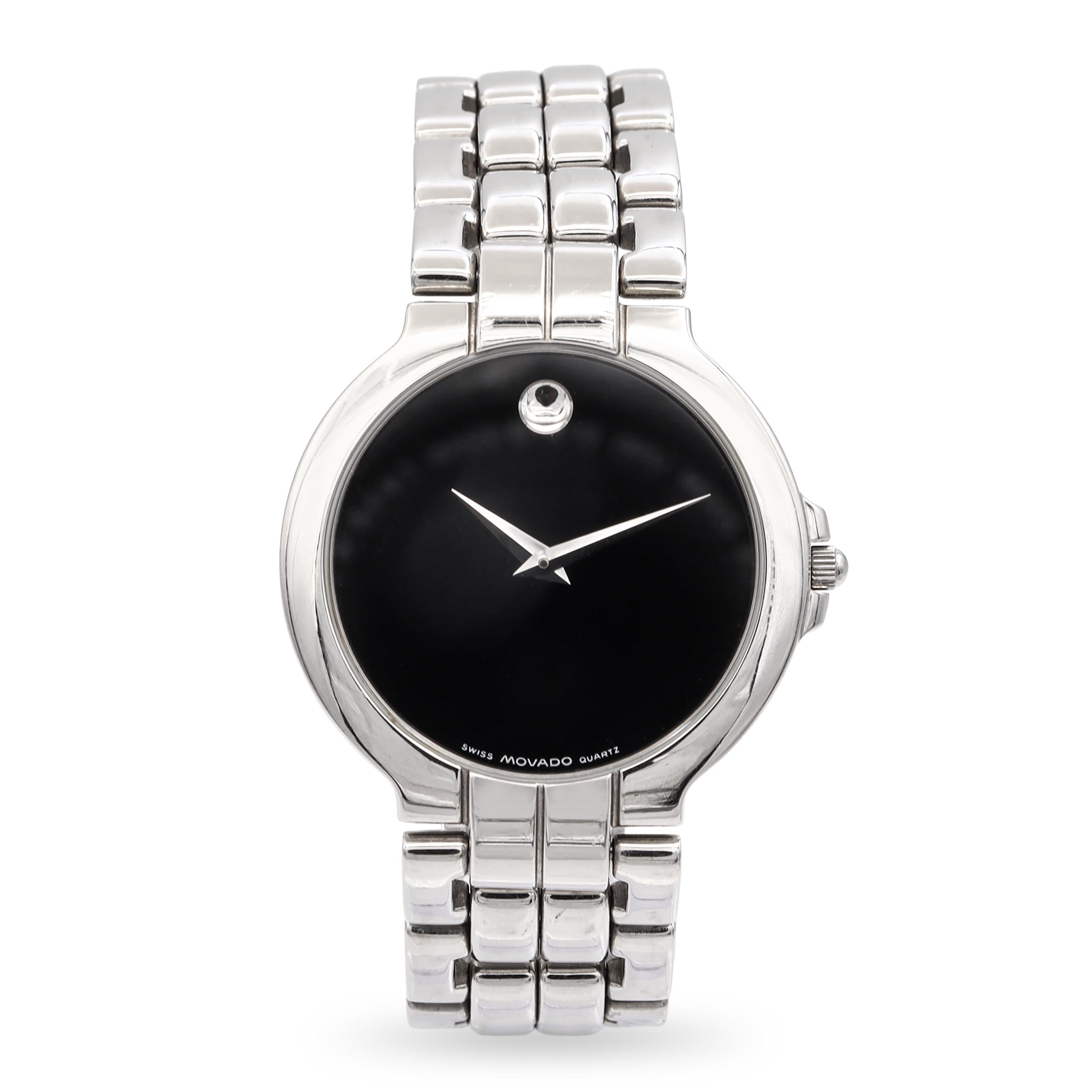 Movado Museum Stainless Steel Quartz Men's Watch