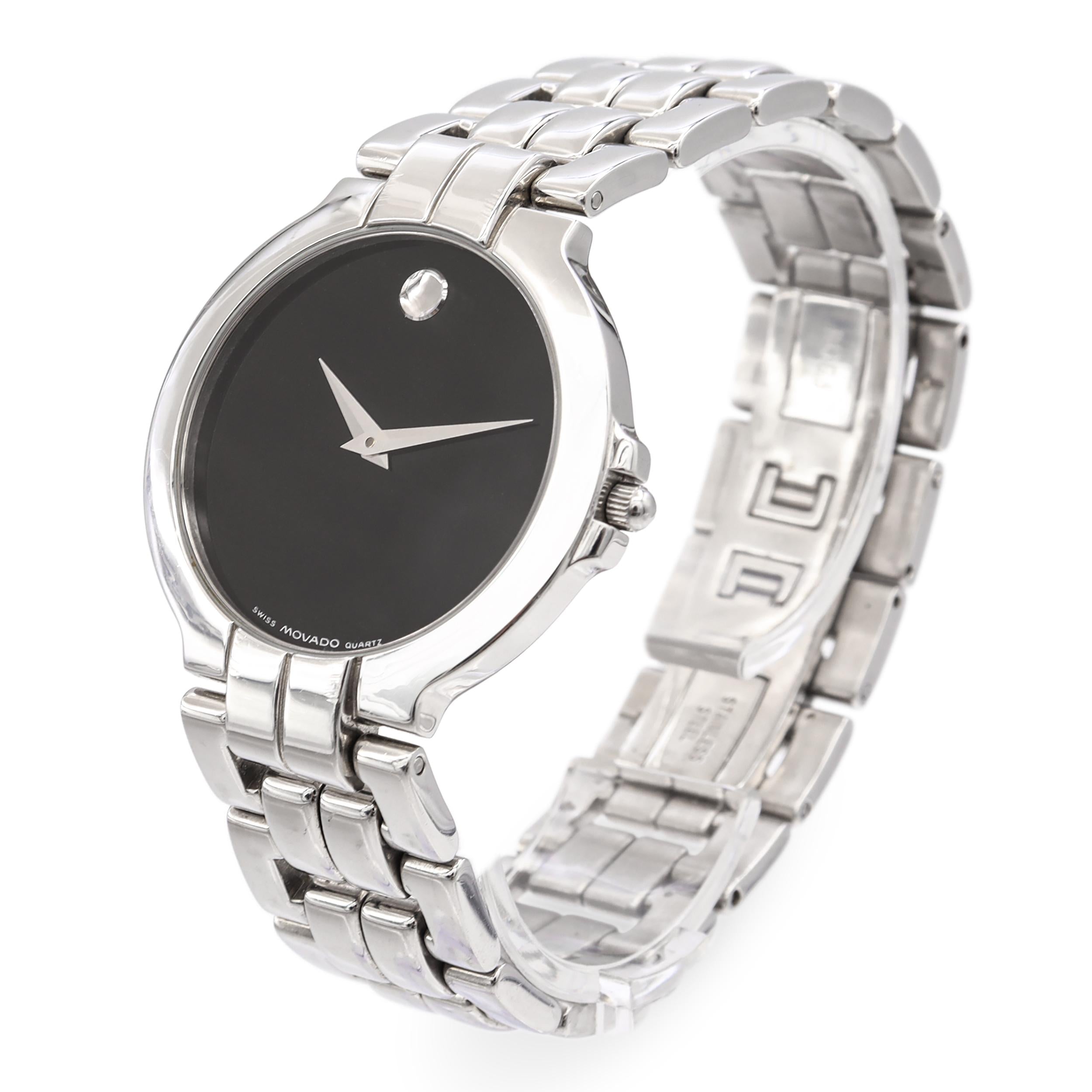 Movado Museum Stainless Steel Quartz Men's Watch