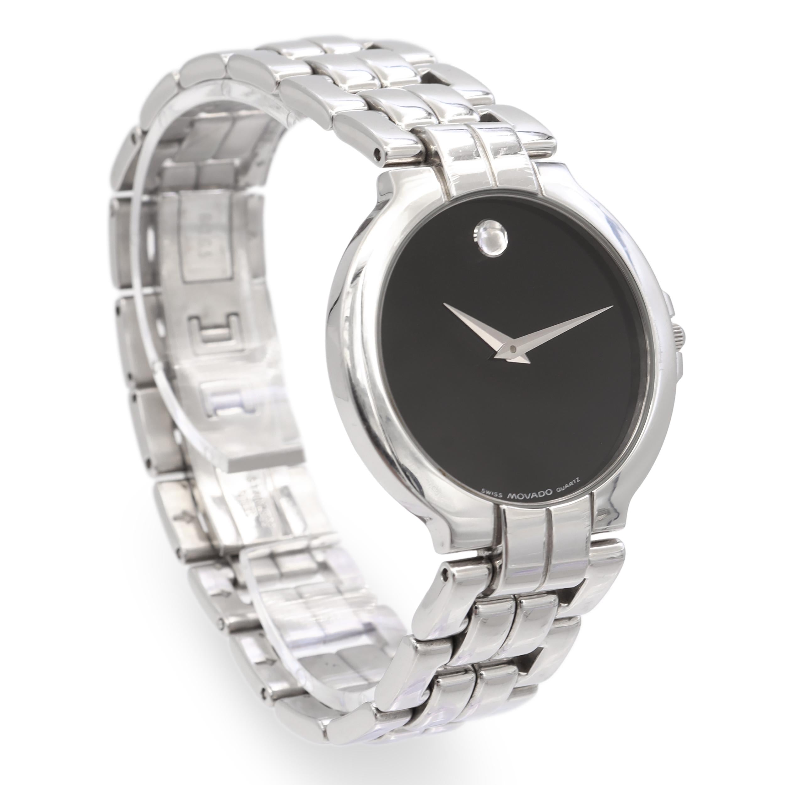 Movado Museum Stainless Steel Quartz Men's Watch