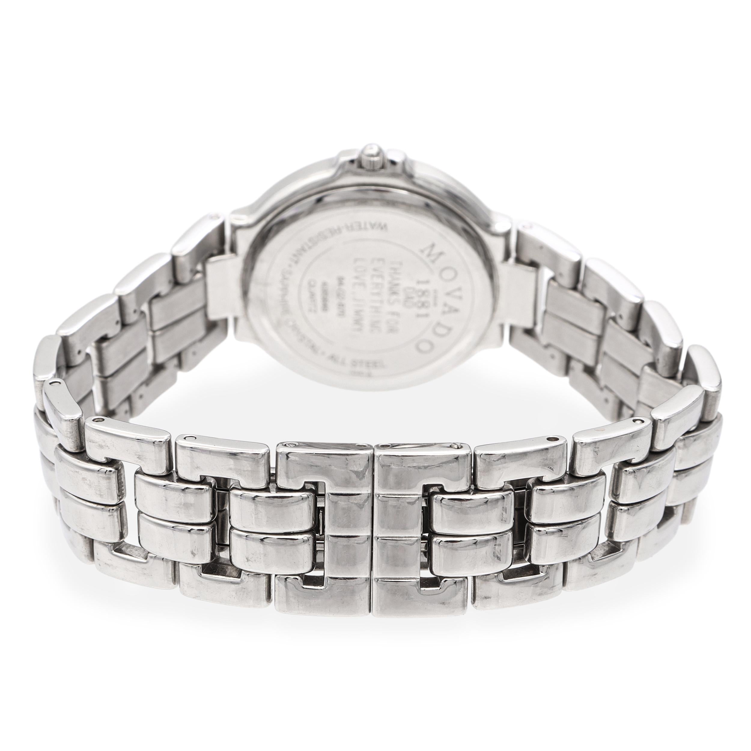 Movado Museum Stainless Steel Quartz Men's Watch