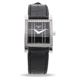 Longines Dolce Vita Diamond Bezel Black Dial Quartz Women's Watch