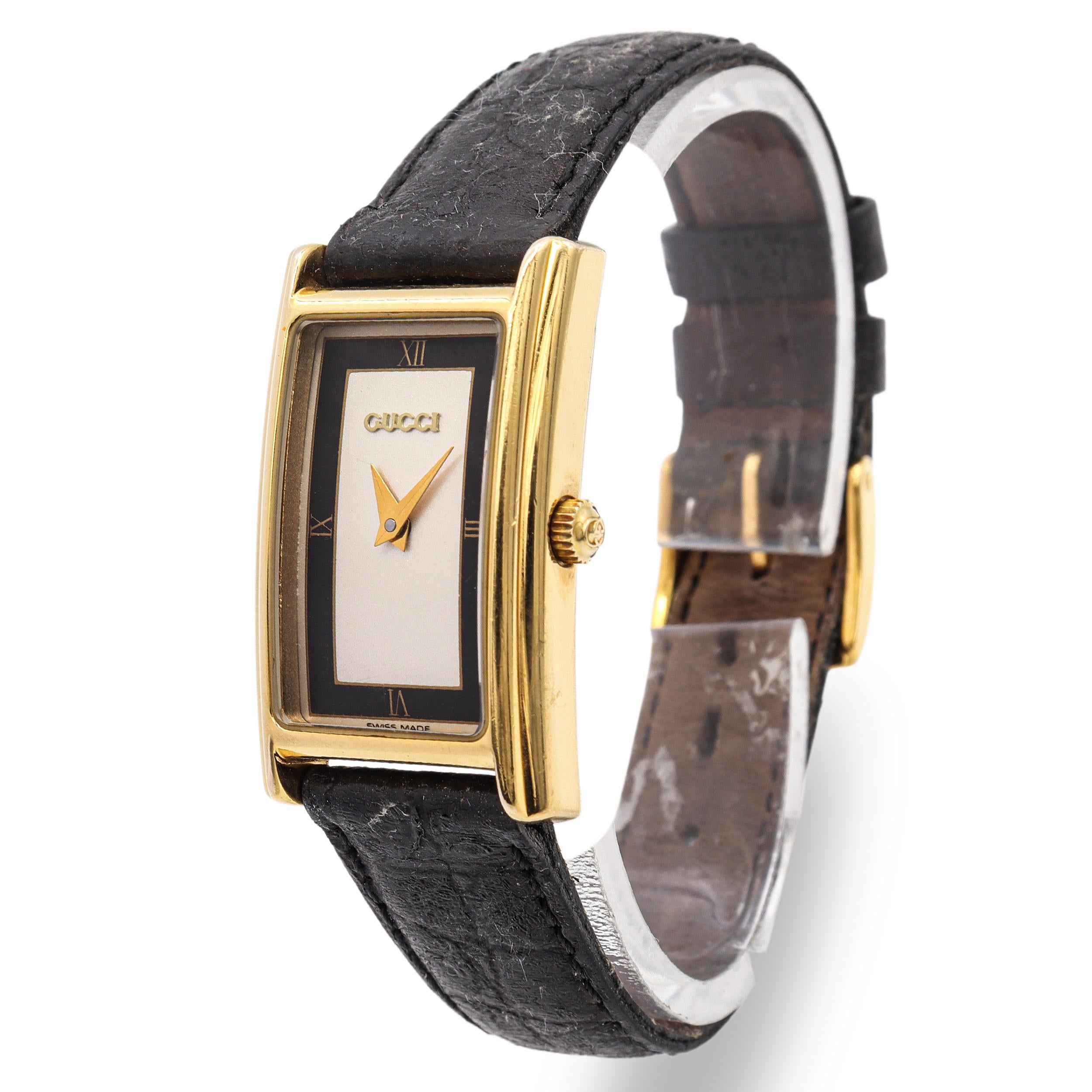 Gucci Tank Quartz Women’s Watch Ref. 2600L