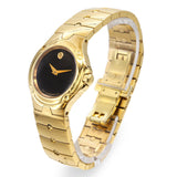 Movado Gold Tone Stainless Steel Quartz Sports Edition Women's Watch