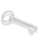 Tiffany & Co. Sterling Silver Skeleton Key Ring