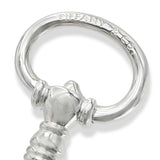 Tiffany & Co. Sterling Silver Skeleton Key Ring