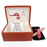 Michele CSX Stainless Steel Chronograph Ladies Quartz Watch