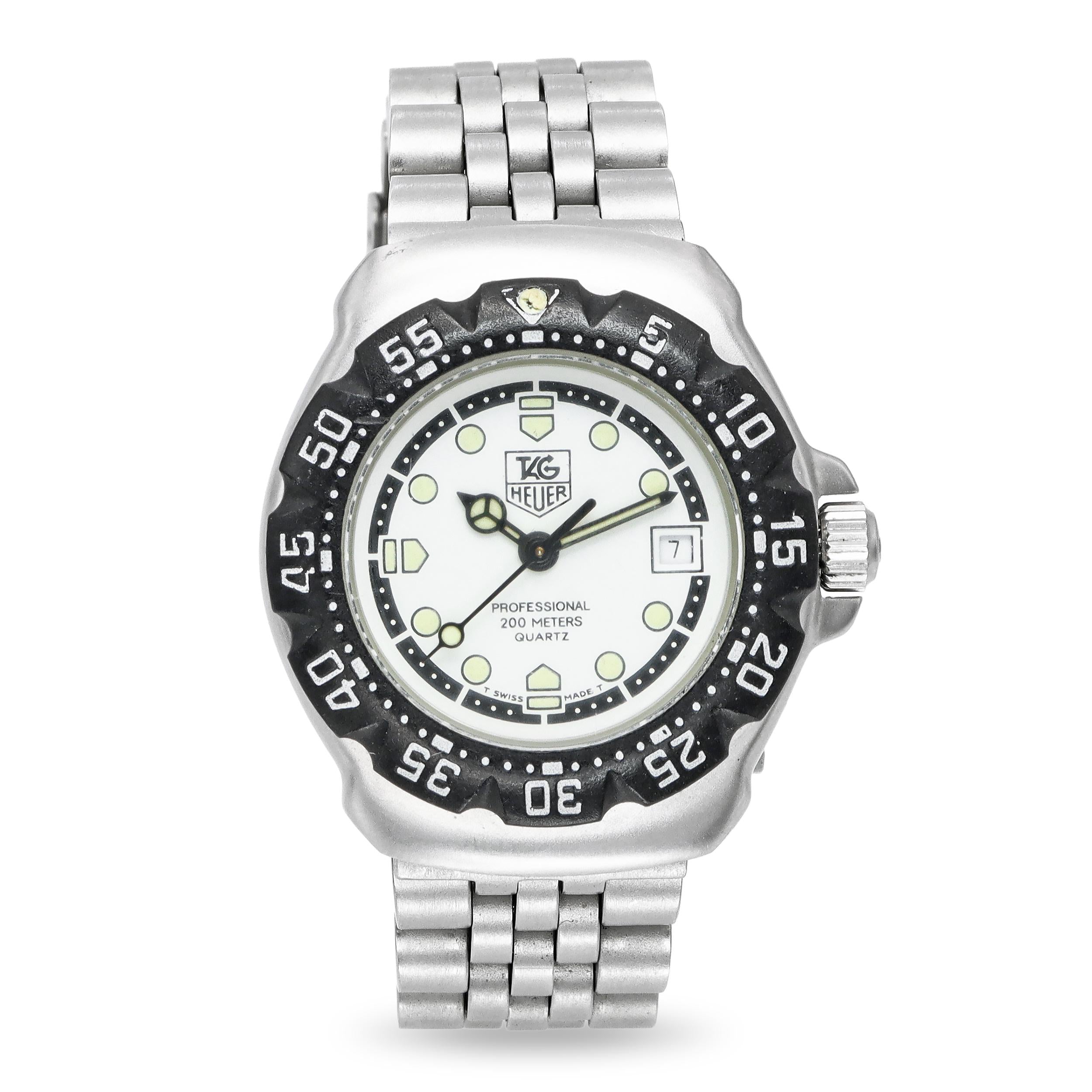 TAG Heuer Formula 1 Professional Steel Date Quartz Women's Watch Ref. WA1418