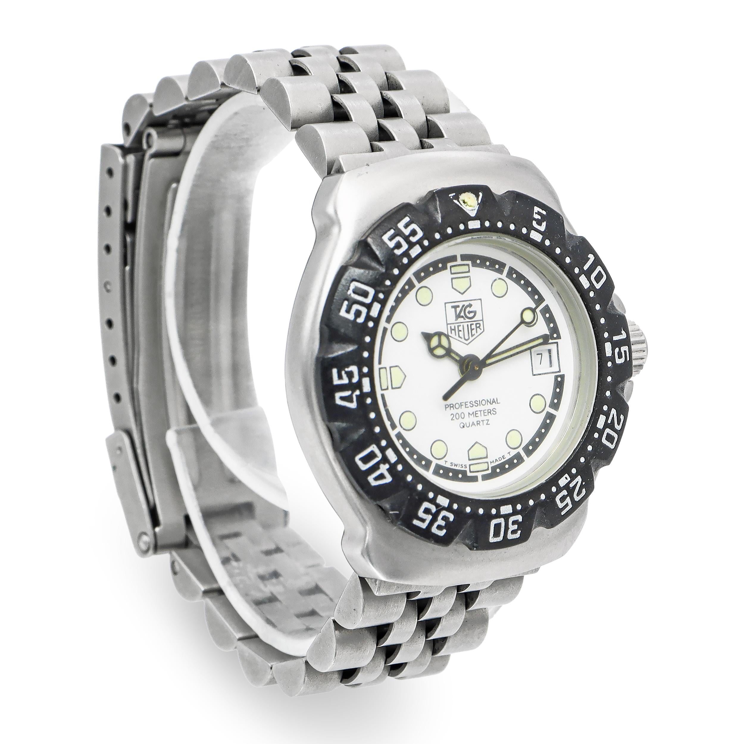 TAG Heuer Formula 1 Professional Steel Date Quartz Women's Watch Ref. WA1418