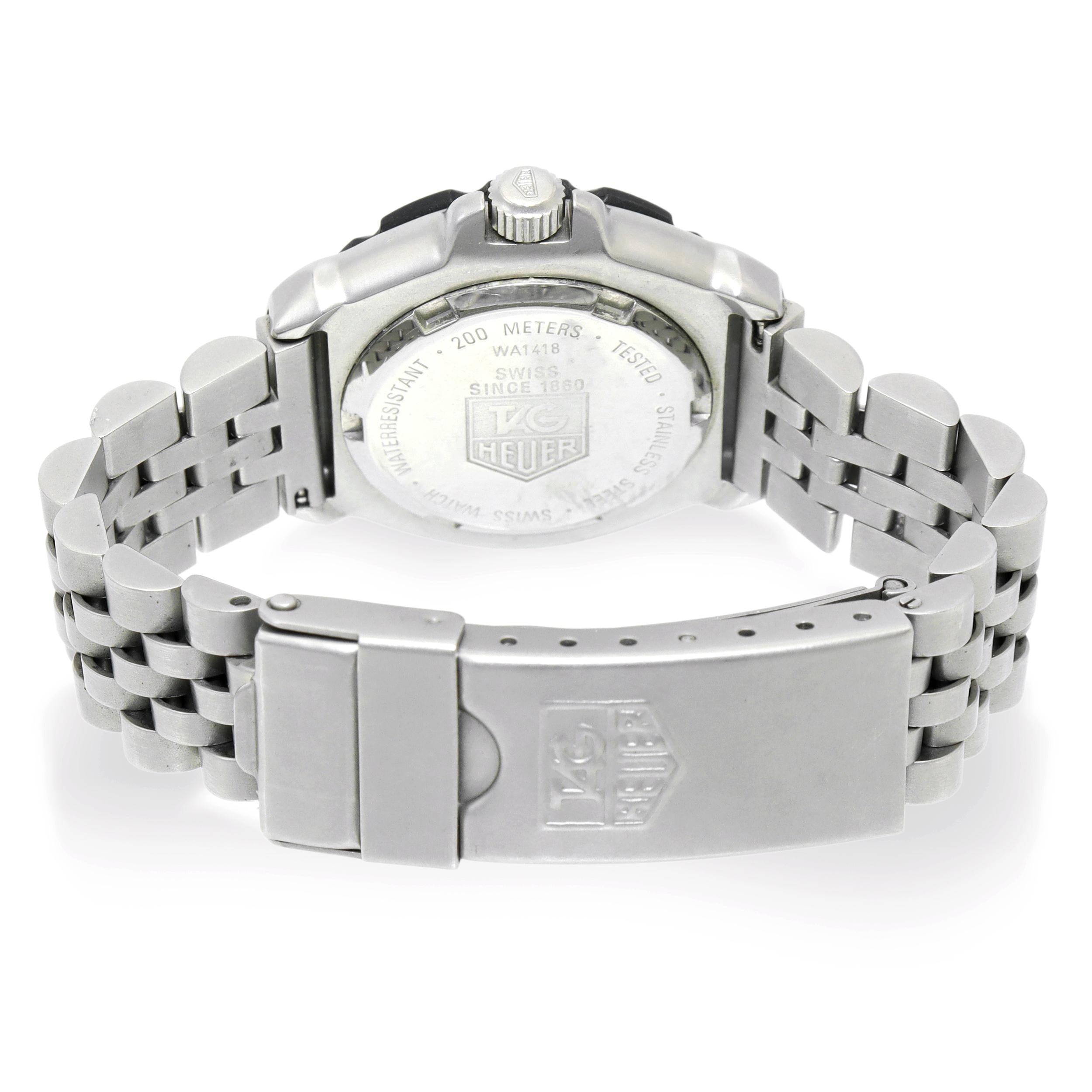 TAG Heuer Formula 1 Professional Steel Date Quartz Women's Watch Ref. WA1418
