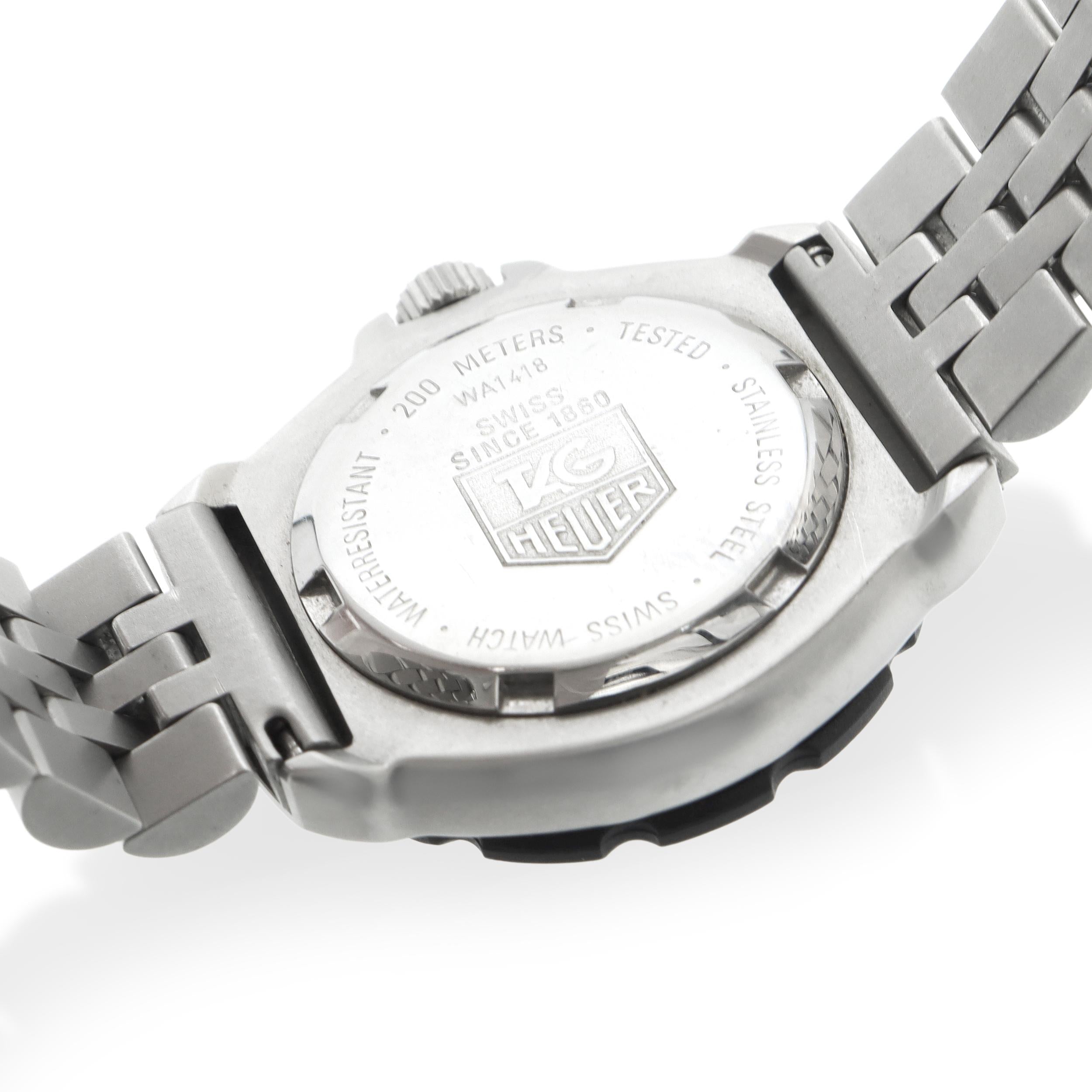 TAG Heuer Formula 1 Professional Steel Date Quartz Women's Watch Ref. WA1418