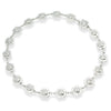 Georg Jensen USA Sterling Silver Danish Rose Motif Necklace No. 44