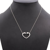 Tiffany & Co. Paloma Picasso Sterling Silver Tenderness Heart Pendant Necklace