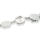 Georg Jensen USA Sterling Silver Danish Rose Motif Necklace No. 44