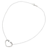 Tiffany & Co. Paloma Picasso Sterling Silver Tenderness Heart Pendant Necklace