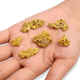 Natural 31.8g Australian Crystallized High Karat Gold Nugget Collection