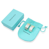 Tiffany & Co. Atlas Sterling Silver & 18k Yellow Gold Huggie Earrings